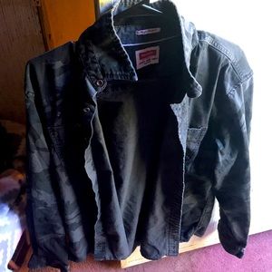 Wrangler Camo Button Down